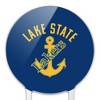 Lake Superior State University Lakers Acrylic Cake Topper Party Decoration for Wedding Anniversary Birthday Graduation - 3 of 4