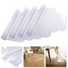 Yescom Floor Mat Protector Home Office Rolling Chair PVC for Hard Wood 48"x36" 4 Pack - 2 of 4