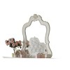Vynxaria Edalene Pearl White Finish Mirror,A Perfect Fusion of Beauty and Utility,Enhance Interiors Through Decorative Design - 4 of 4