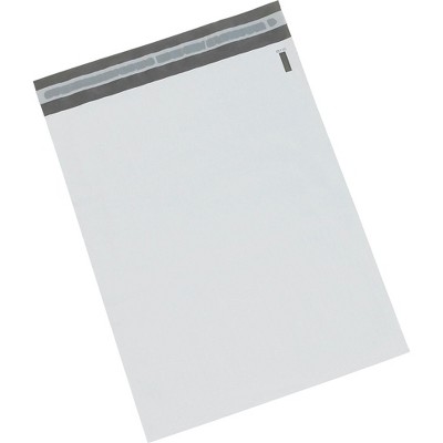 The Packaging Wholesalers Self-Seal Poly Mailer 14.5" x 19" White 100/Pack 5/Carton ENVB876