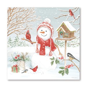 Snow Day V Gallery-Wrapped Canvas - 1 of 4