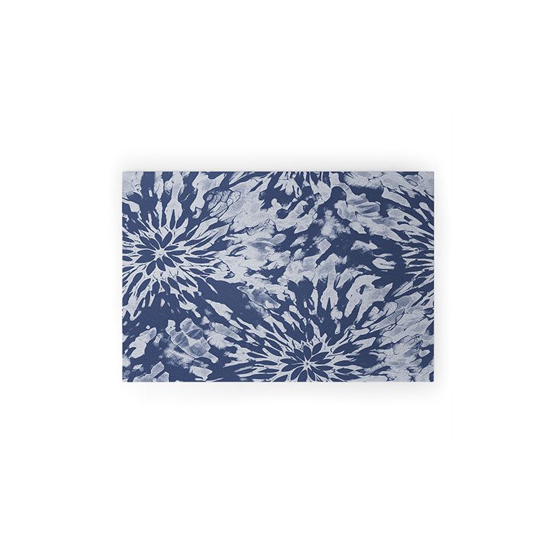 Emanuela Carratoni Blue Tie Dye Welcome Mat - Deny Designs, 1 of 4