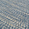 Colonial Mills Monterey Wool Tweed Braided Rug, Blue 20" x 30", Rectangle Shape - 3 of 4