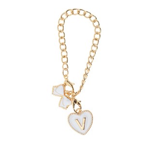 Unique Bargains Heart Bow Water Cup Pendant 1 Pc - 1 of 4