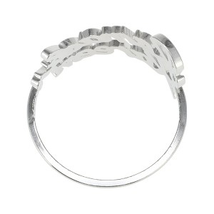 Unique Bargains Napkin Rings Letter Zinc Alloy 1 Pc - 1 of 3