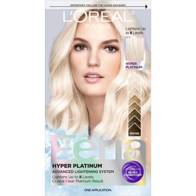 L'Oreal Paris Feria Hyper Platinum Advanced Lightening System Bleach Hyper Platinum