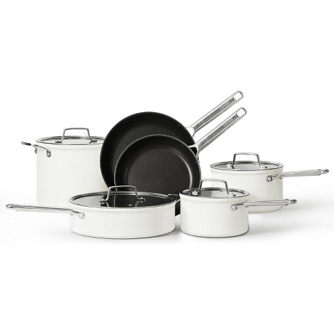 Carote 10pcs Nonstick Cookware Set, Pots And Pans Set Non Stick, Heavy ...