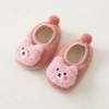 MyKids-USA Baby 3D Cartoon Bear Patched Pattern Non-Slip Warm Shoes - 4 of 4