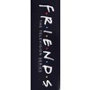 Friends TV Show Logo Womens' Sleep Jogger Loungewear Pajama Pants Black - 3 of 3