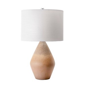 nuLOOM Lexington 24" Glass Table Lamp Lighting - Antique 24" H x 14" W x 14" D - 1 of 4