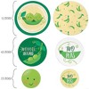 Big Dot of Happiness Double the Fun - Twins Two Peas in a Pod - Baby Shower Giant Circle Confetti - 1st Birthday Party Décor - Large Confetti 27 Count - 2 of 4