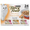 Purina Fancy Feast Poultry Favorites Variety Pack Liver, Chicken & Turkey Flavor Gravy Wet Cat Food Cans - 3oz/24ct - 2 of 4