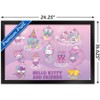 Trends International Hello Kitty and Friends: 24 Dreamland - Group Framed Wall Poster Prints - 3 of 4