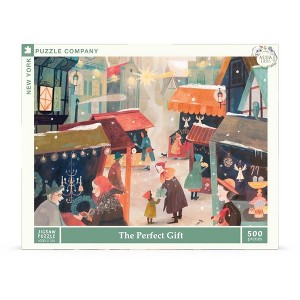 New York Puzzle Company The Perfect Gift 500 Piece Puzzle - 1 of 4
