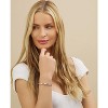 18K Gold Plated Created Opal Tennis Bracelet for Women with Sparkling Stones, Waterproof Jewelry - 2 of 4