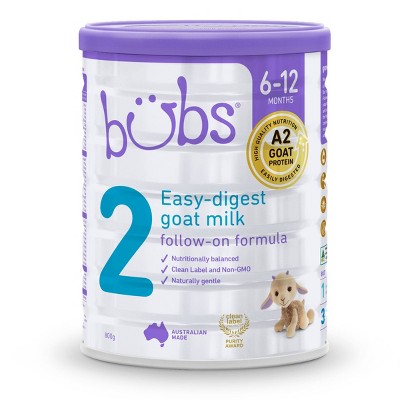 Image of Bubs Stage 2 Goat Milk Based Powder Infant Formula - 28.2oz