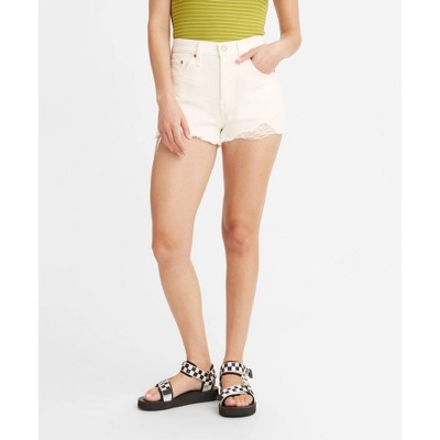 Levi's 501 Original Women's High-Rise Distressed Jean Denim Shorts - Picture 32 of 37