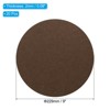 Unique Bargains Round Soft Adhesive Non-slip Anti-scratch Furniture Lamp Base Felt 20 Pcs - 2 of 4