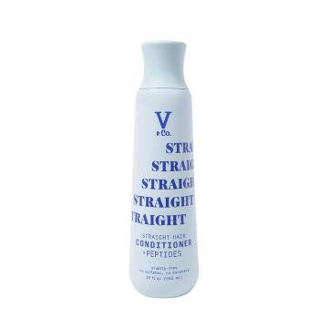 V&Co. Beauty Straight Hair + Peptide Conditioner - 12 oz