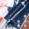 LunaLulinlk Christmas Fabric Shower Curtain, 72"x 72", Santa Clau Shower Curtains - 4 of 4