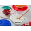 World Kitchen Smart Essentials 4-Quart Glass Mixing Bowl, Pack of 2 Bowls Red - 4 of 4