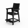 NicBex Outdoor Dining Chair,American Traditional Patio Dining Chairs with Weather Resistant Frame,28 inch Chairs Suitable for Patio,Garden,Black - 4 of 4