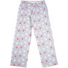 Pavilion Gift Company - Ice Cream and Whipped Cream - M Gray Lounge Pants - Pajama Bottoms - 4 of 4