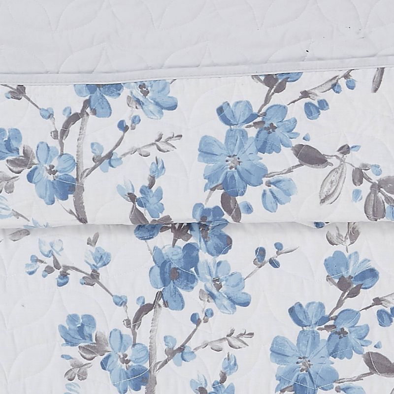 Kasumi Floral Quilt Set Blue/White - Cannon, 5 of 6