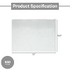 PSBM 500 9.5" x 12" Clear Packing List Envelopes Shipping Document Label Pouches - 3 of 4