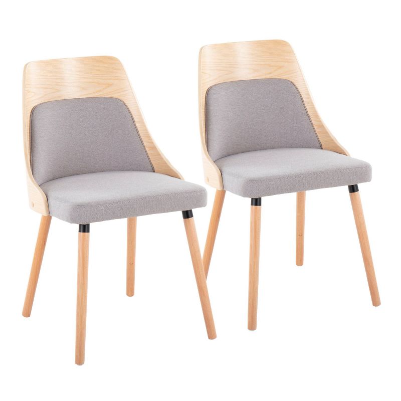 Anabelle Mid Century Modern Dining Chairs - LumiSource, 1 of 11
