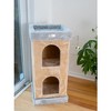 Armarkat Double Condo Real Wood Cat House With Scratching Carpet For Cats, Kitty Enjoyment - 4 of 4