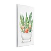 Stupell Industries Tropical Flamingoes Bathtub Plants, 13" x 19" - 3 of 4