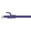 Monoprice Cat6 Ethernet Patch Cable - 3 Feet - Purple | Network Internet Cord - RJ45, Stranded, 550Mhz, UTP, Pure Bare Copper Wire, 24AWG - Flexboot - image 2 of 2