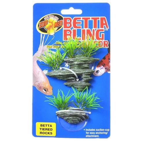 Zoo Med Betta Bling Decor Tiered Rocks Target