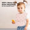 KeaBabies 3pk Presto Baby Bibs Waterproof with Food Catcher, Lightweight Toddler Bibs for Eating, Baby Boys & Girls - 2 of 4