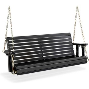 VINGLI 4 FT Outdoor Porch Swing, Heavy Duty 880 LBS Patio Hanging Swing Bench with Chains for Yard, Garden - 1 of 4