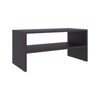 AZL1 Life Concept Shoe Rack with 2 Shelves Wenge Finish Melamine Particle Board Rectangular Design for Entryway Room, Black, 32.68"*18.5"*3.54" - 4 of 4