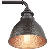 Progress Lighting Englewood 1-Light Small Wall Lantern, Antique Bronze, Metallic Copper Shade, Wet Rated, Farmhouse Style - 3 of 4
