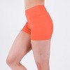 Calypsa Women's Chlorine Resistant High Waisted Swim Shorts - 3 of 4