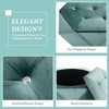 Lyngins Elegant Velvet Polygon Diamond Tufted Storage Ottoman, Multi-Functional Footrest & Seating, Multi-Use as Foot Stool, Entryway Bench, Bed Bench - 4 of 4