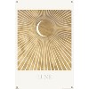 Trends International Reinders: Sun & Moon - Moon - Lune Unframed Wall Poster Print Clear Push Pins Bundle 14.725" x 22.375" - 4 of 4