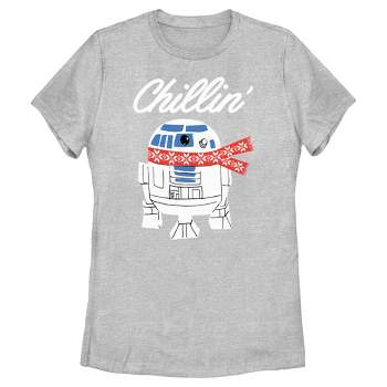 Women's Star Wars Valentine's Day R2-d2 Too Cute T-shirt : Target
