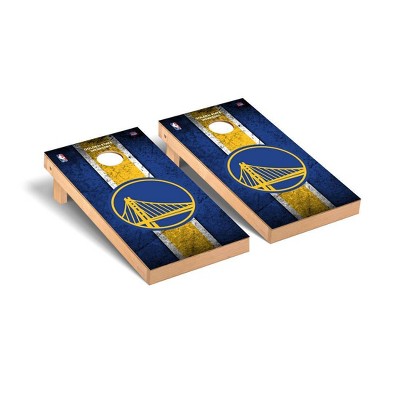 NBA Golden State Warriors Premium Cornhole Board Vintage Version