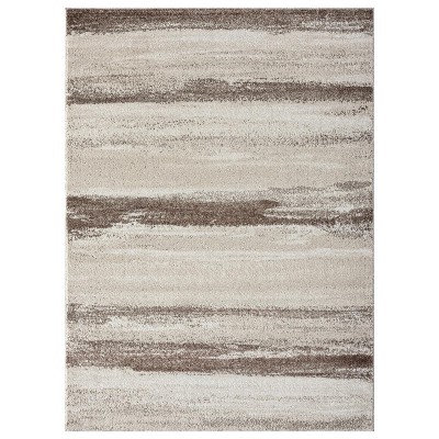 Luxe Weavers Abstract Stripe Area Rug