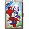 Trends International Marvel Spidey and His Amazing Friends - Webs Framed Wall Poster Prints - 3 of 4
