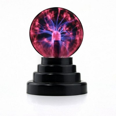 JuzToys 3 Inch Plasma Ball Lamp, Plug-in Plasma Crystal Ball