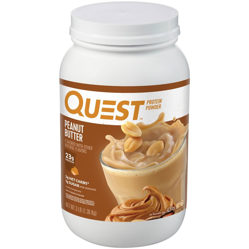 Photos - Vitamins & Minerals Quest Nutrition Protein Powder - Peanut Butter - 3lbs 