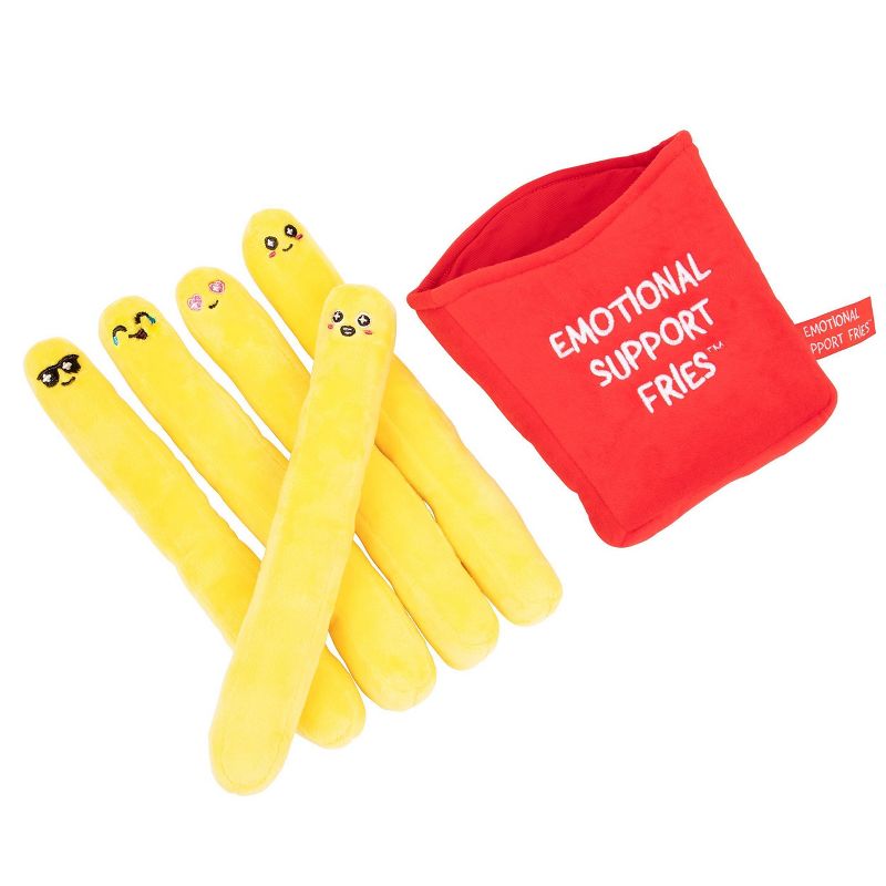 What Do You Meme? Emotional Support Fries Plush Game, 3 of 10