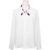 INSPIRE CHIC Women's Polka Dot Square Neckerchief Headband 27.56*27.56 inches(L*W) - 2 of 4