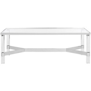 Suzanna Coffee Table - Silver - Safavieh - 1 of 4